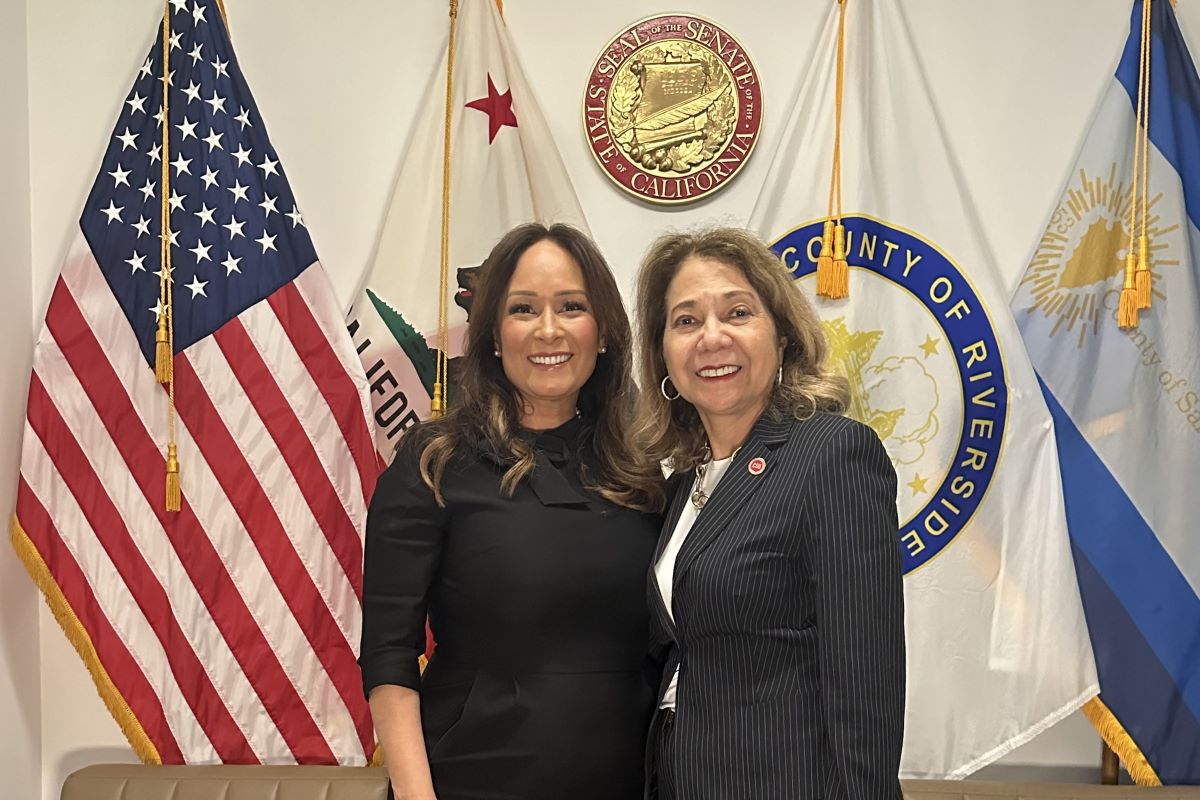 On April 30, 2024, Chancellor García met with Senator Rosilicie Ochoa Bogh in Sacramento to discuss the CSU’s priorities and how each of the 23 universities can support the state’s workforce. 