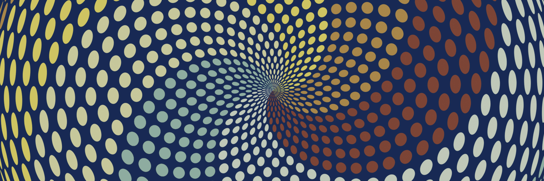 Graphic Swirling dots