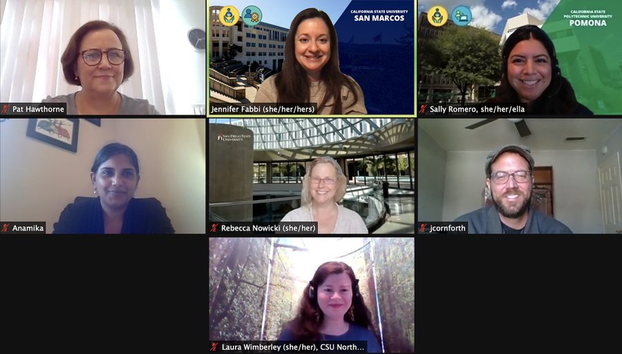 The Council of Library Deans’ Student Success Committee participated virtually in the spring 2021 session of the Analytics Certi