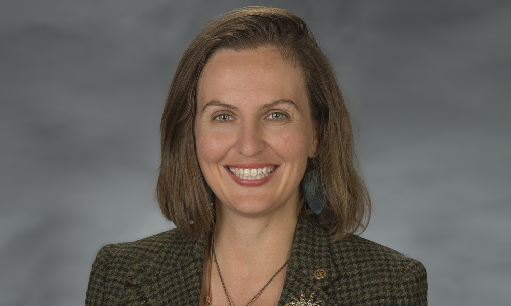 Dr. Anna Klimaszewski-Patterson, Sacramento State assistant professor of geography