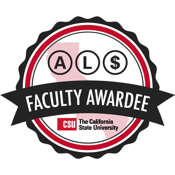 ALS Faculty Awardee badge