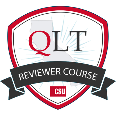 QLT Reviewer Course badge