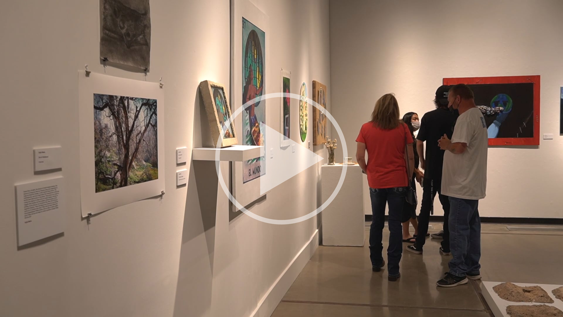 Play the 'Art > Anthropocene < Action Student Showcase Exhibit'